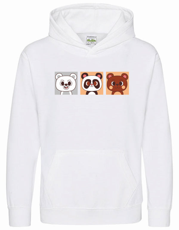 Kids - Hoodie - Bear Trio 1