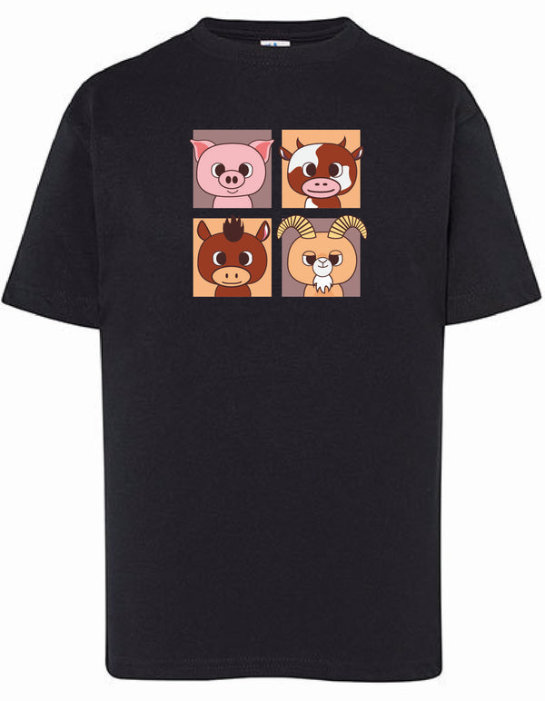 Kids - T-Shirts - Animal Square 2