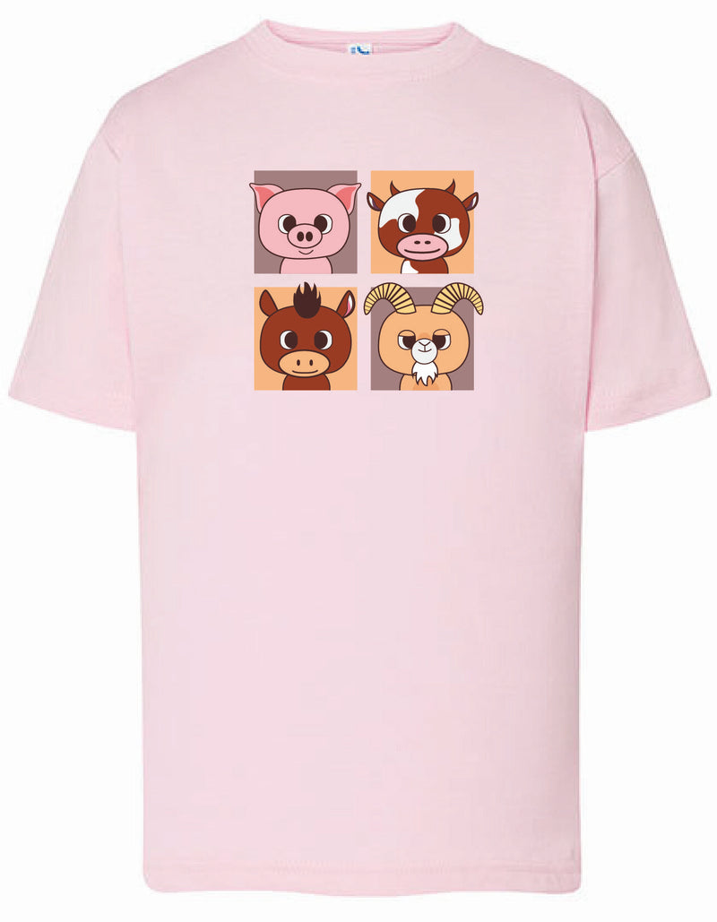 Kids - T-Shirts - Animal Square 2