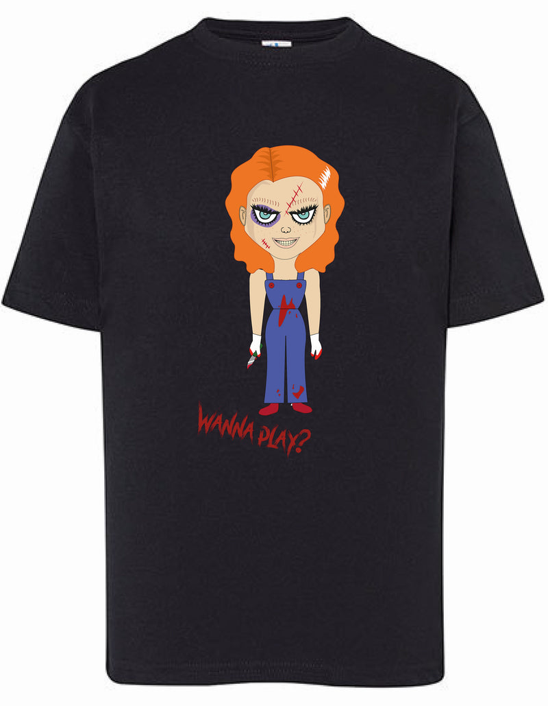 Kids - T-Shirts - Chucky Wanna Play