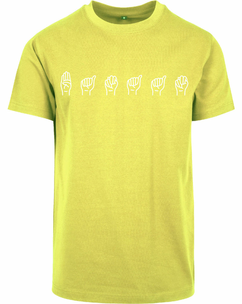 T-shirt - Gebarentaal; Banaan